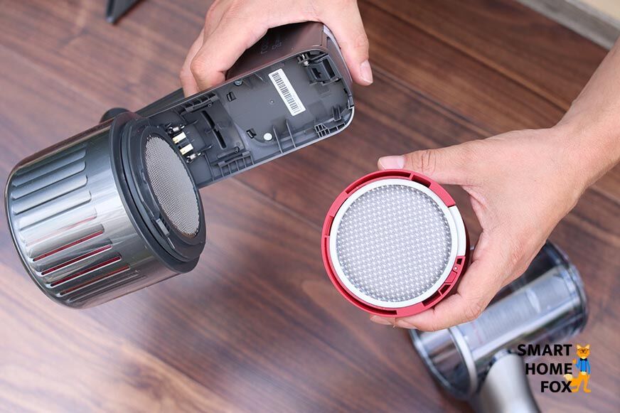 aspirateur roborock h7 nettoyage filtre